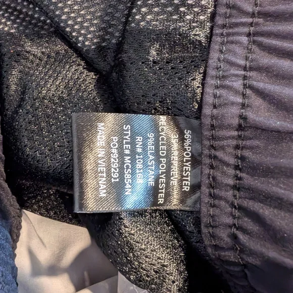 Blue Crown Shorts Swim Volley Men's Black Shorts BNWT - Picture 15 of 15